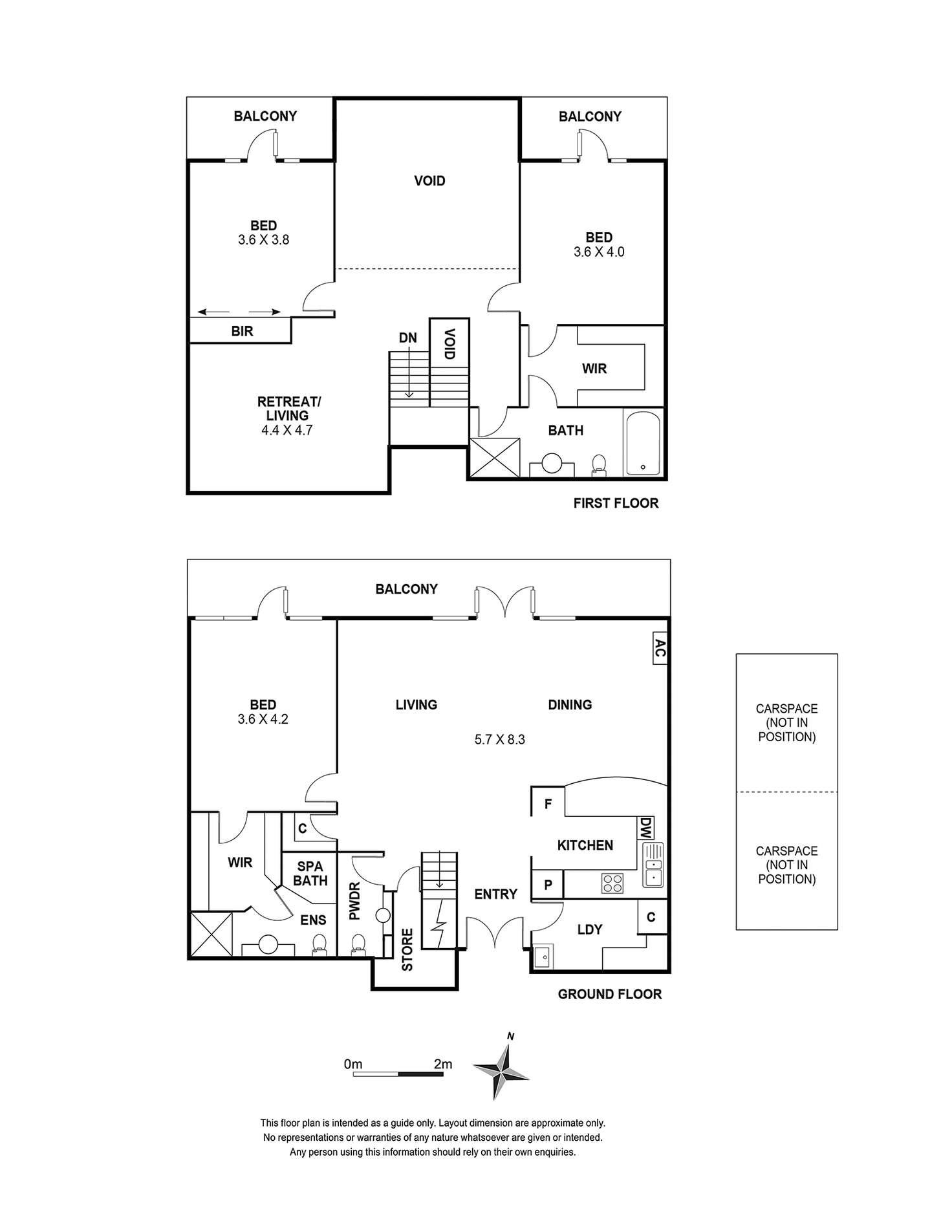 Floorplan of Homely apartment listing, 45/2 Macarthur Road, Parkville VIC 3052