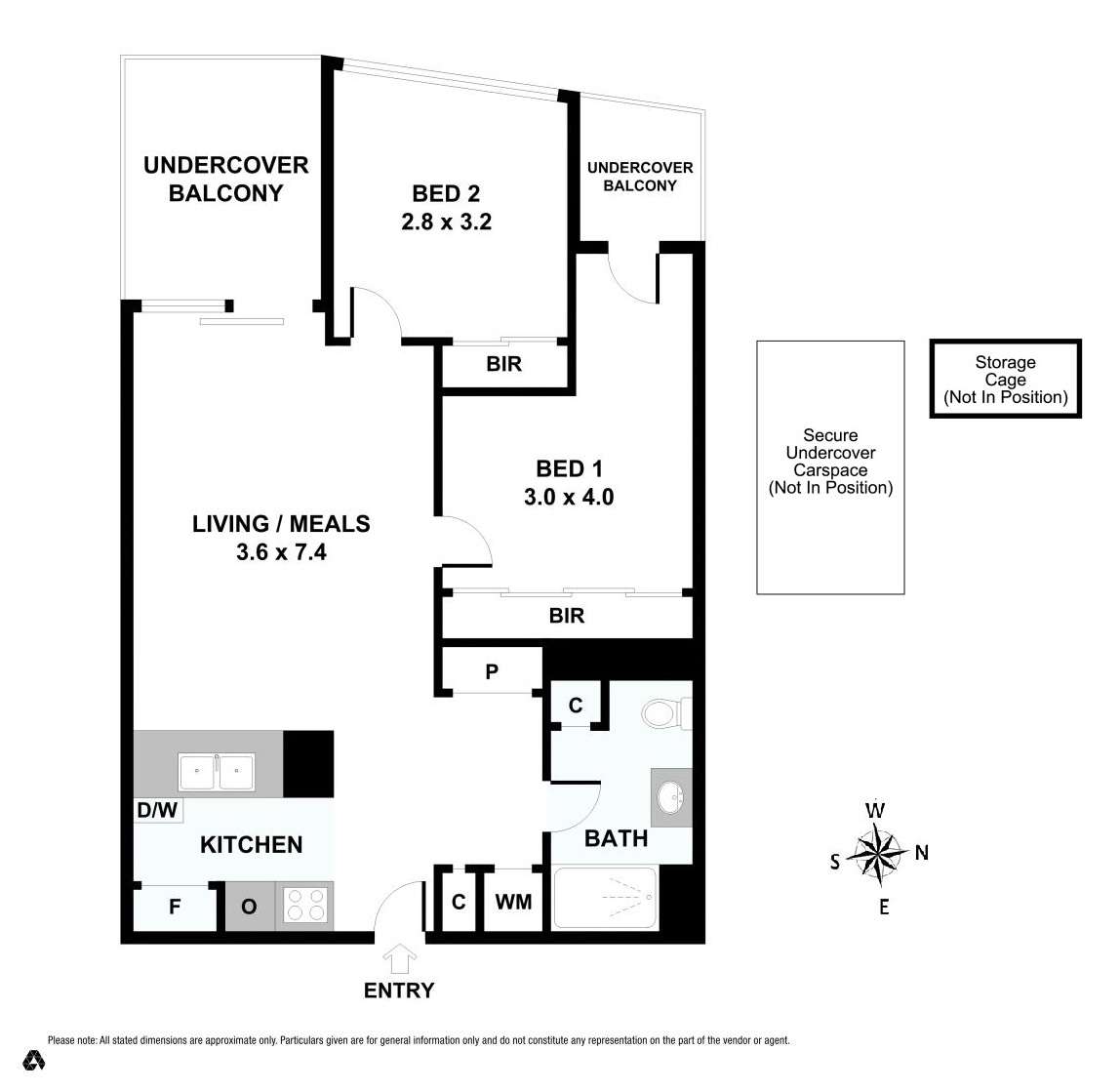 Floorplan of Homely apartment listing, 1009/443 Upper Heidelberg Road, Ivanhoe VIC 3079