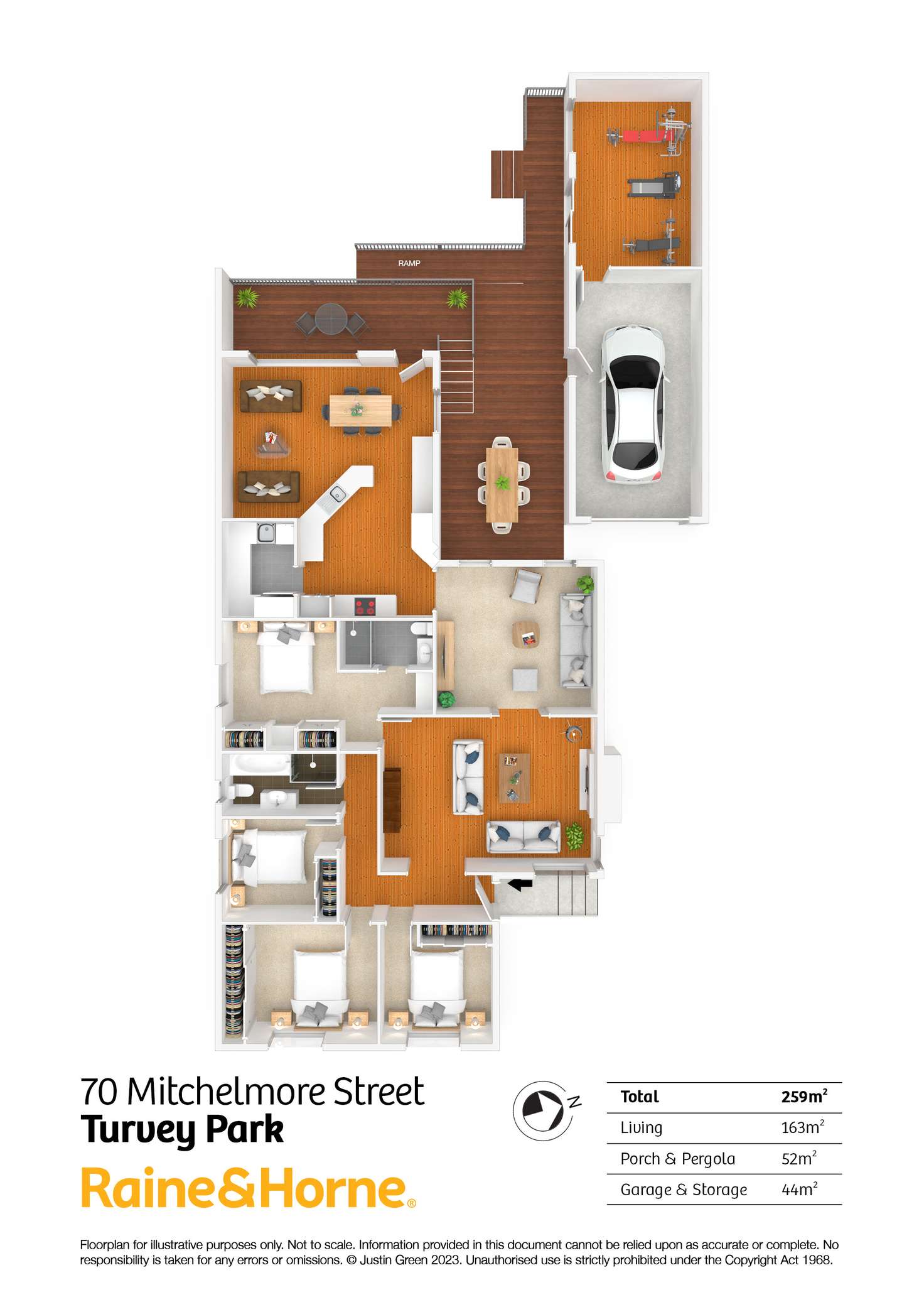 Floorplan of Homely house listing, 70 Mitchelmore Street, Turvey Park NSW 2650