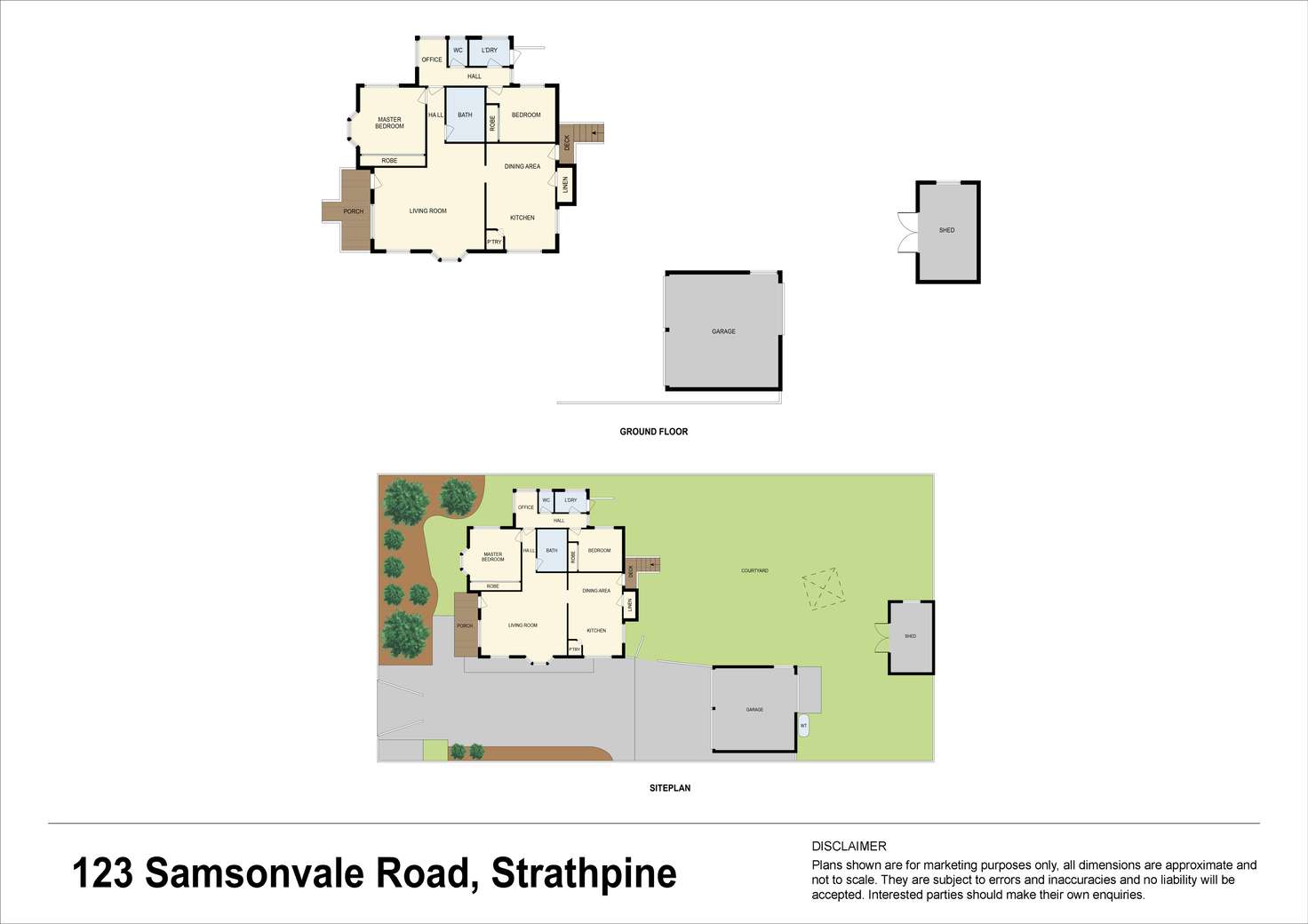 Floorplan of Homely house listing, 123 Samsonvale Road, Strathpine QLD 4500