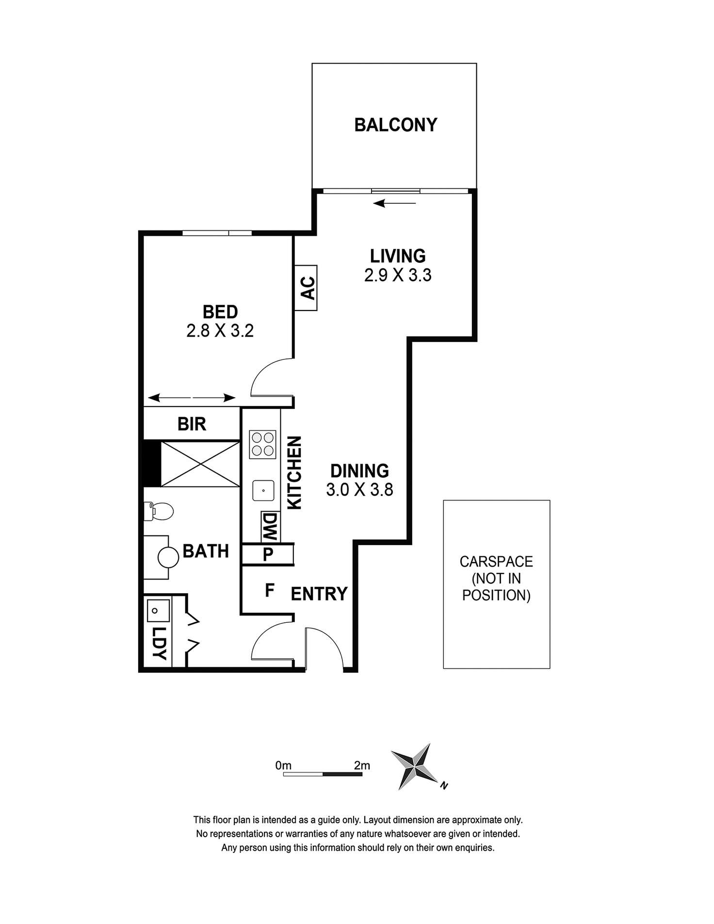 Floorplan of Homely apartment listing, 605/470 Smith Street, Collingwood VIC 3066