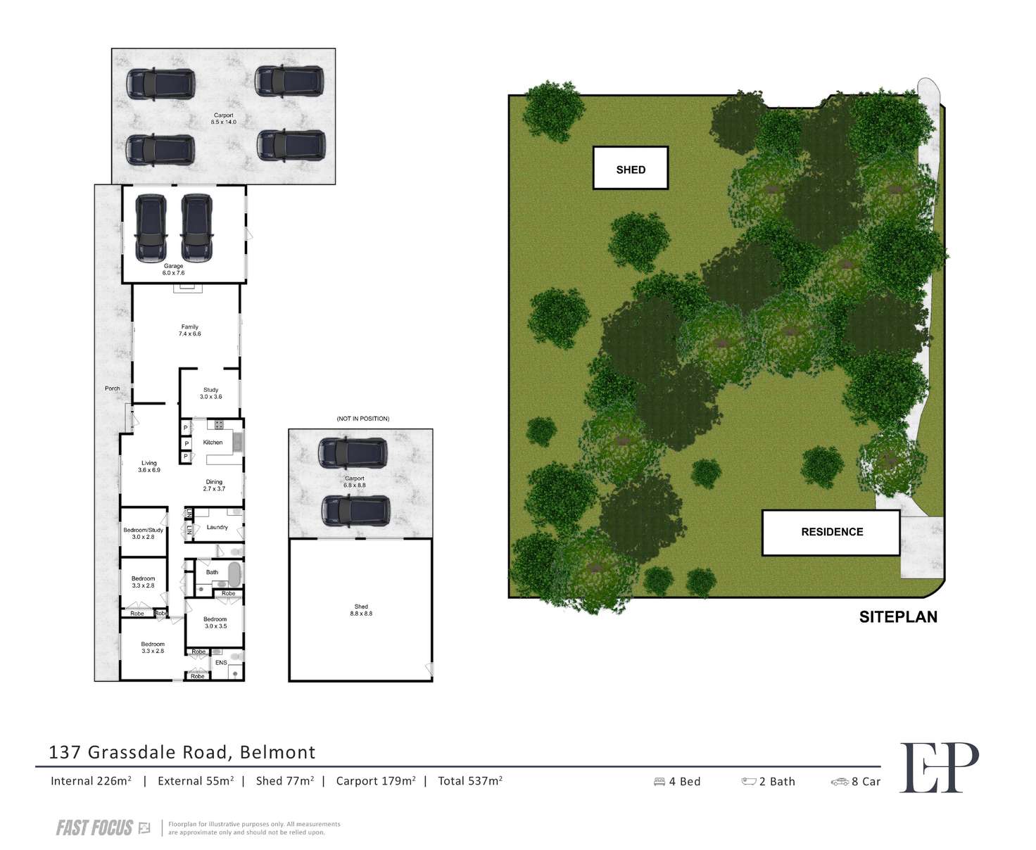 Floorplan of Homely house listing, 137 Grassdale Road, Belmont QLD 4153