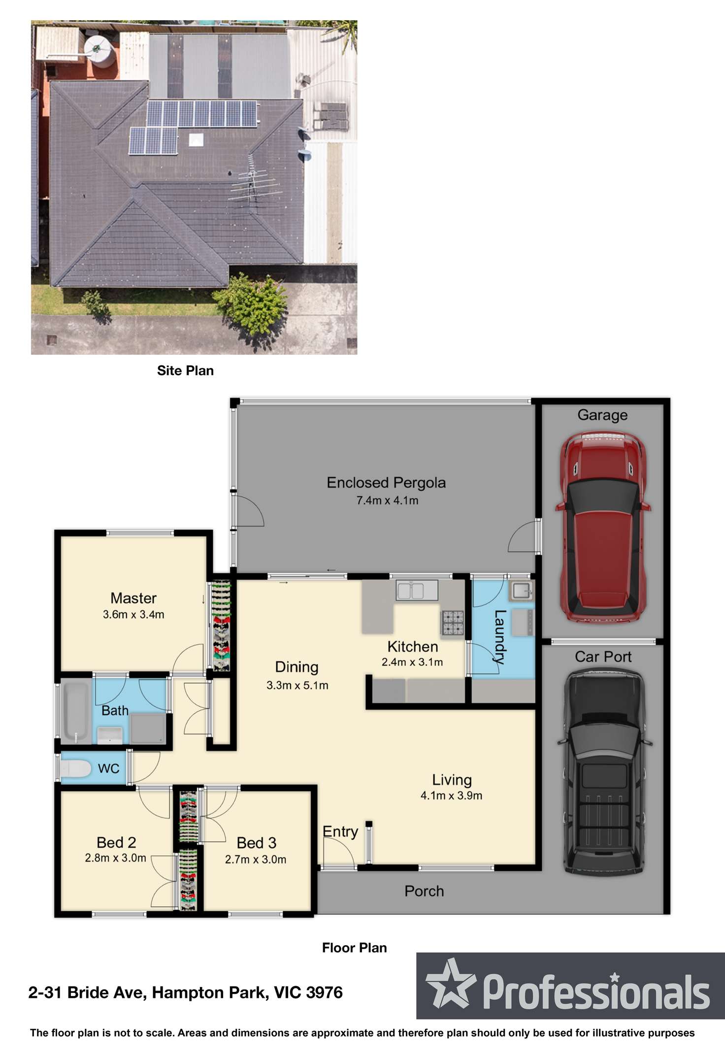 Floorplan of Homely house listing, 2/31 Bride Avenue, Hampton Park VIC 3976