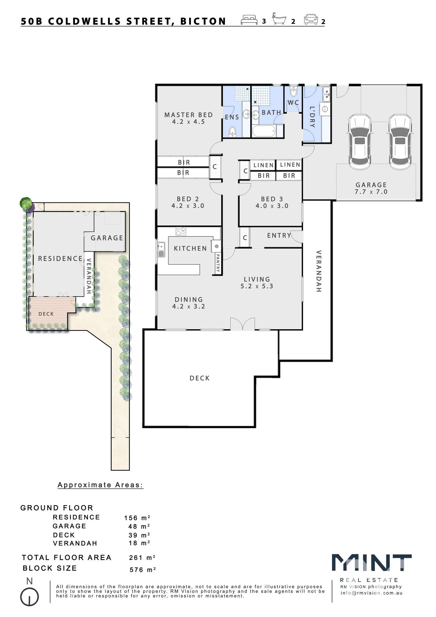 Floorplan of Homely house listing, 50B Coldwells Street, Bicton WA 6157