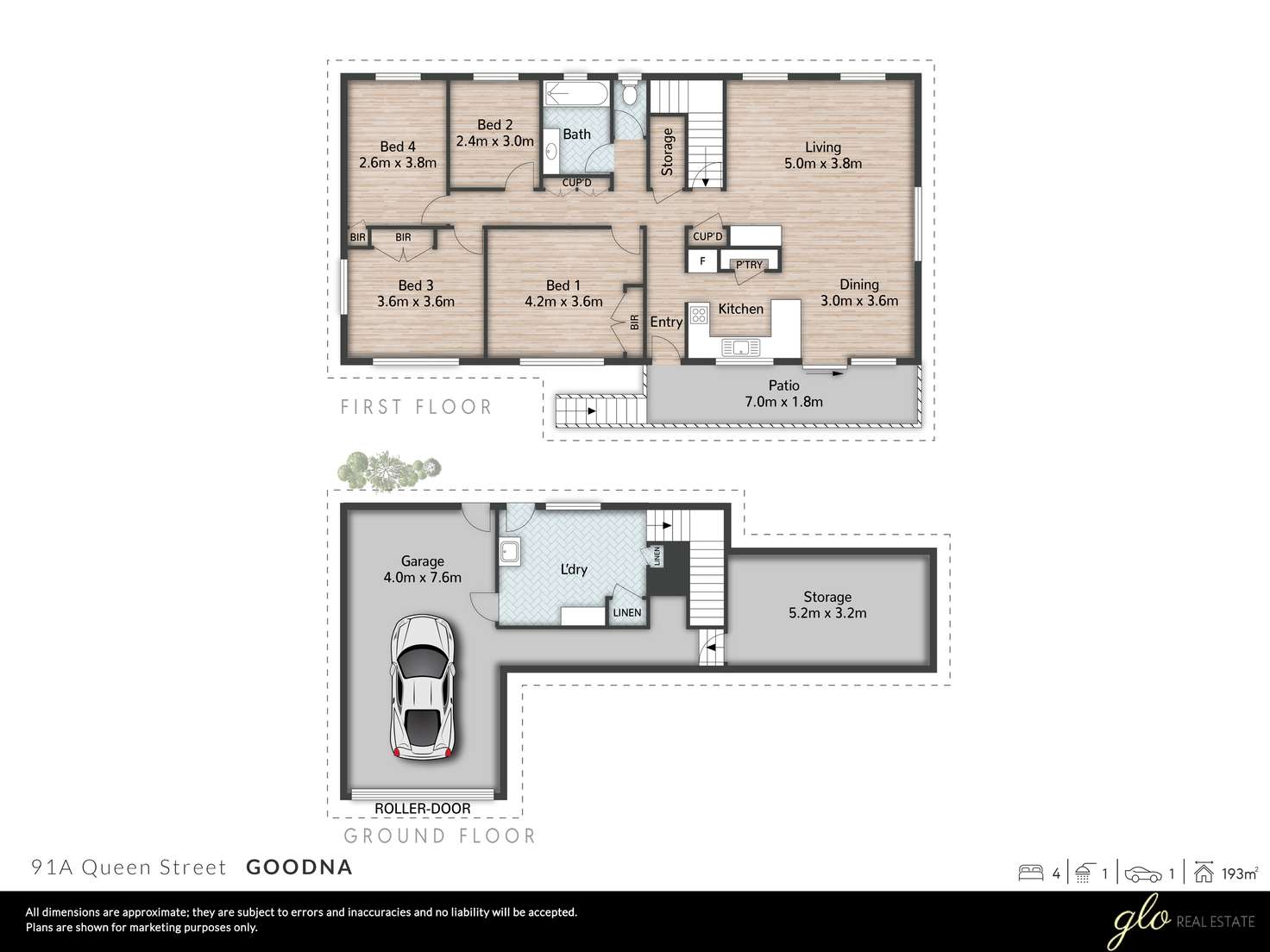 Floorplan of Homely house listing, 91A Queen Street, Goodna QLD 4300