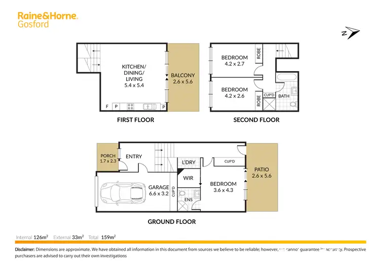 Floorplan of Homely townhouse listing, 8/19 Donnison Street West, West Gosford NSW 2250