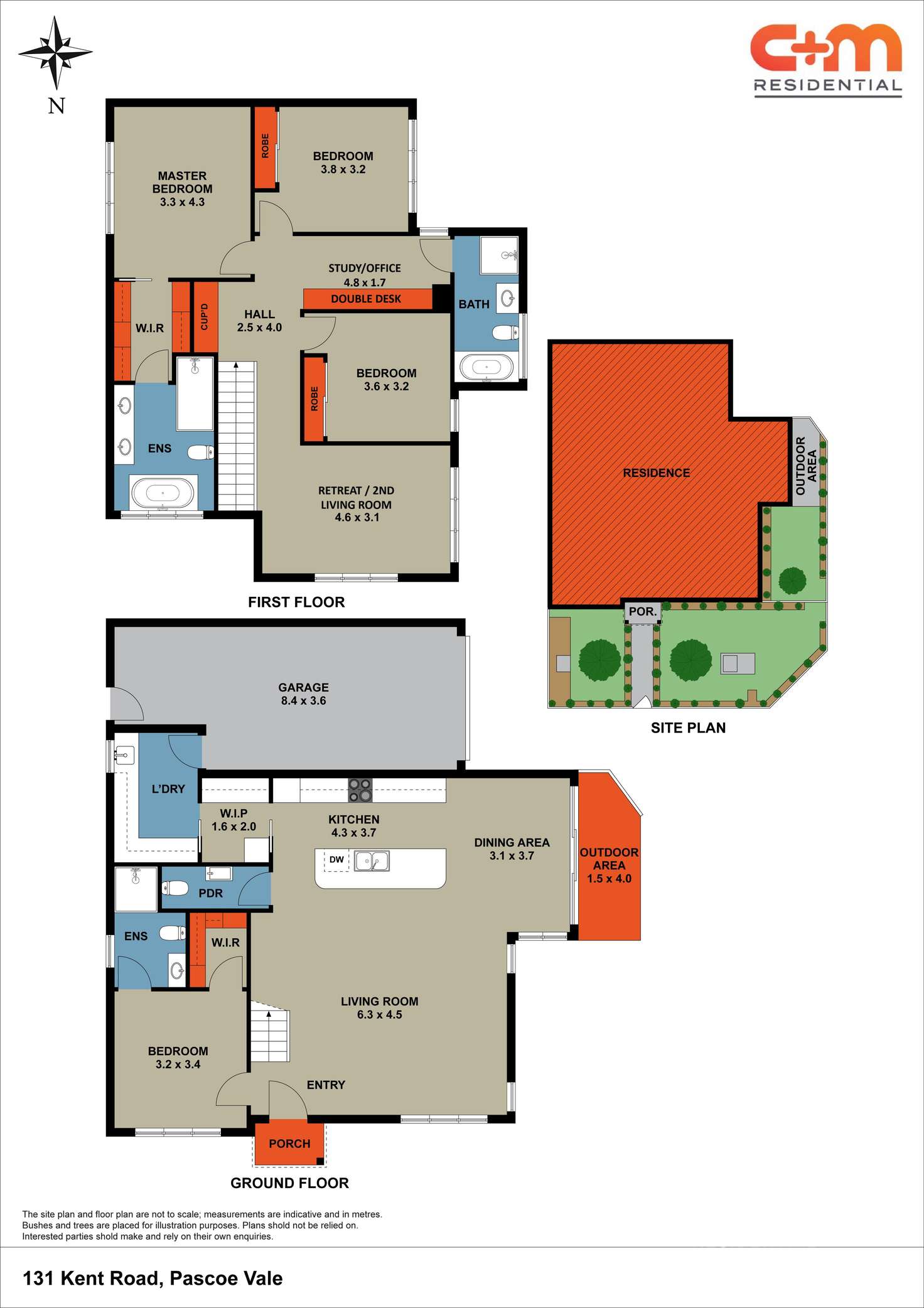 Floorplan of Homely house listing, 131 Kent Road, Pascoe Vale VIC 3044