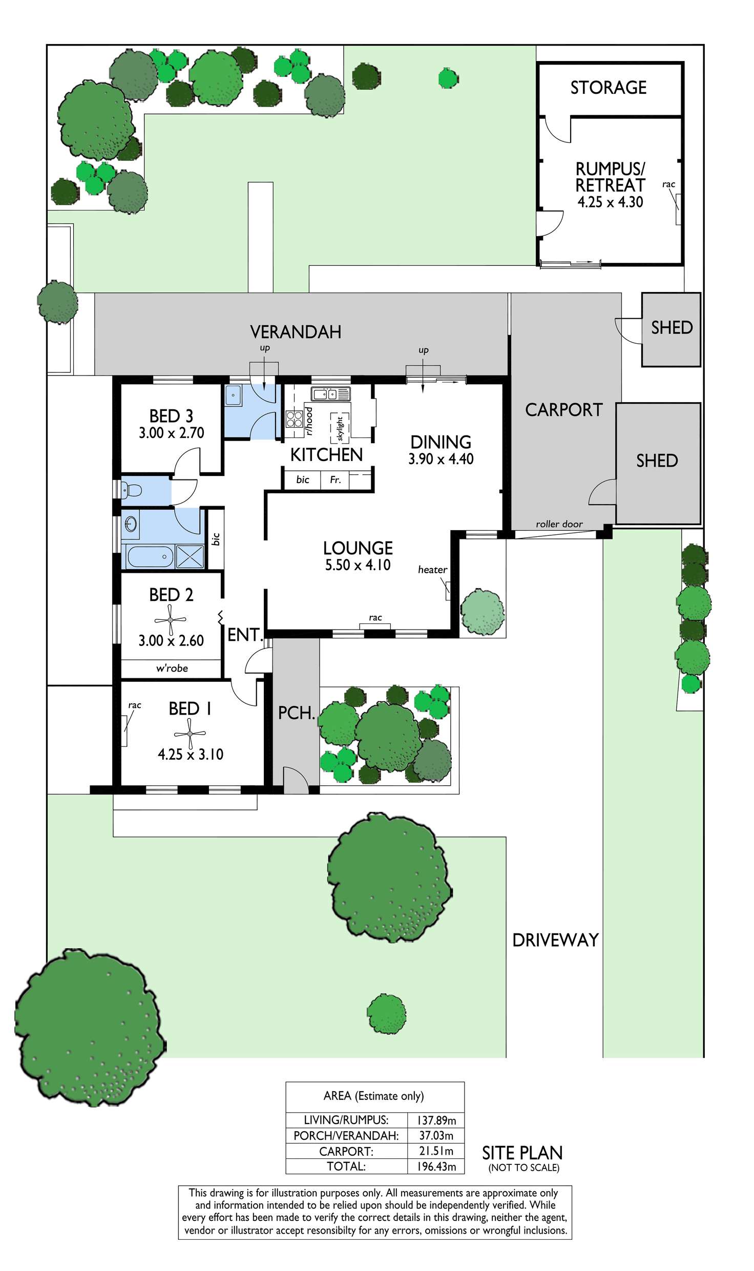 Floorplan of Homely house listing, 14 Montana Drive, Salisbury SA 5108