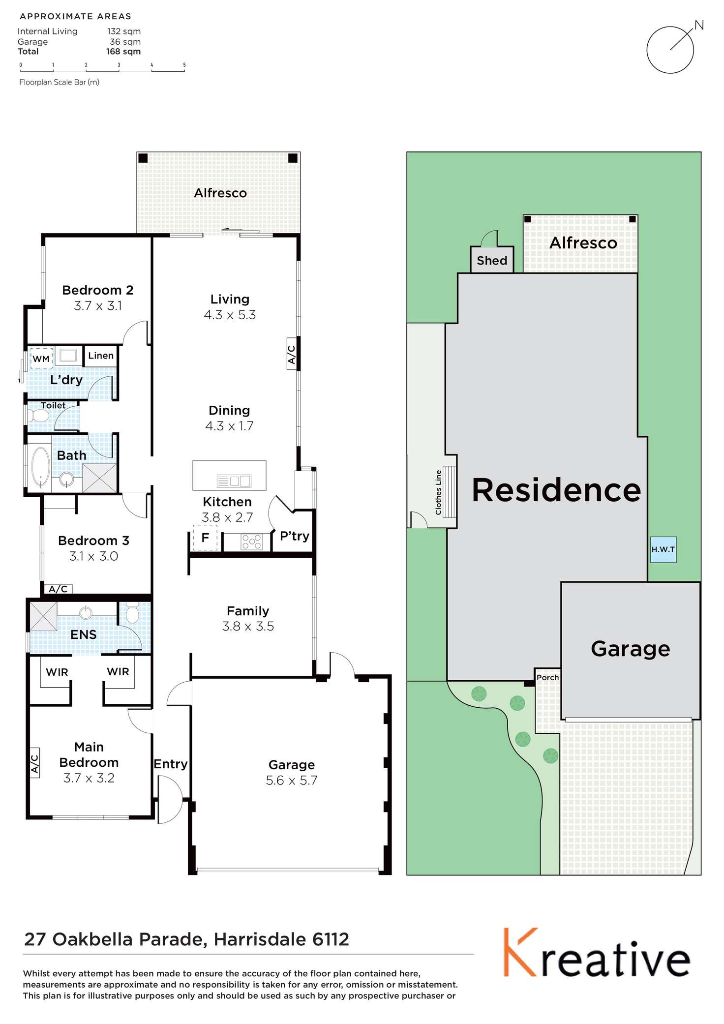 Floorplan of Homely house listing, 27 Oakbella Parade, Harrisdale WA 6112