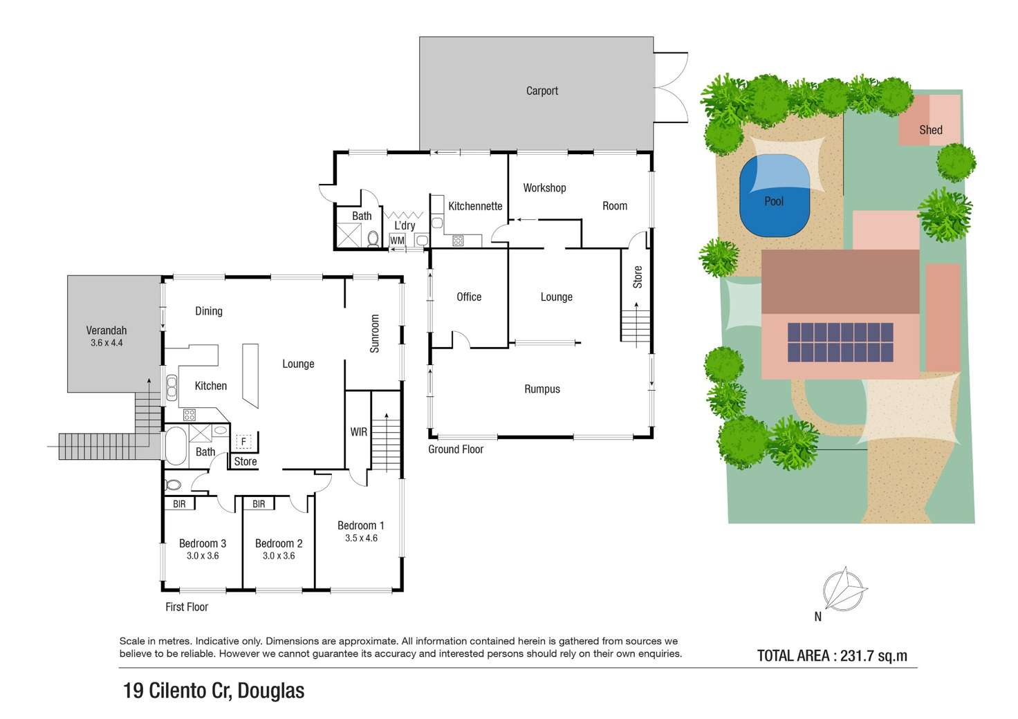 Floorplan of Homely house listing, 19 Cilento Crescent, Douglas QLD 4814