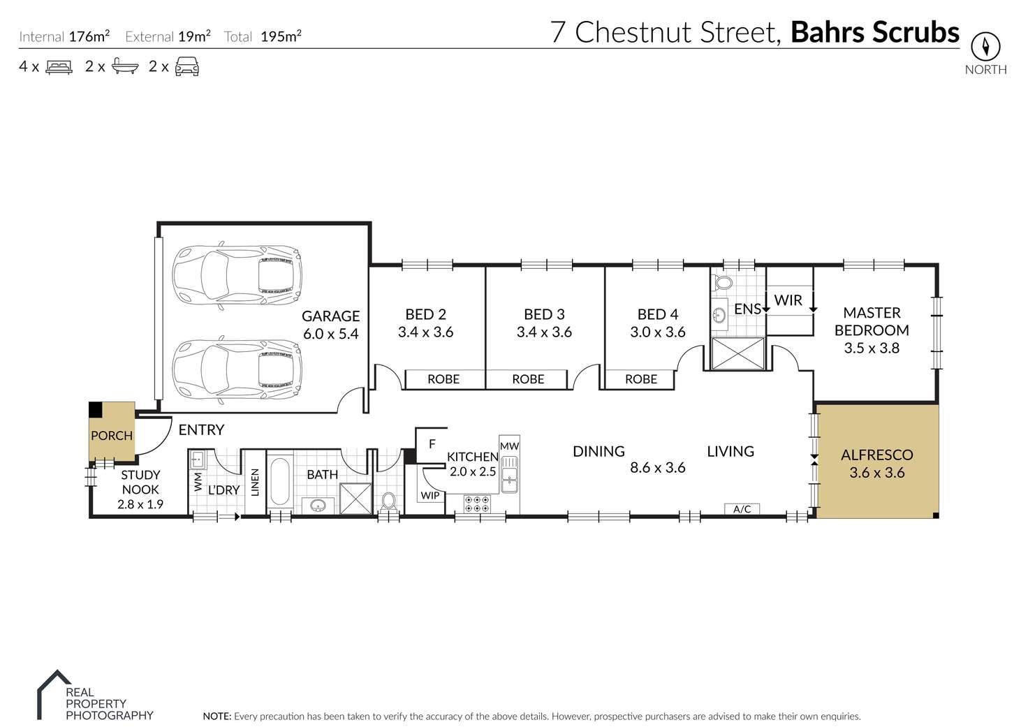 Floorplan of Homely house listing, 7 Chestnut Street, Bahrs Scrub QLD 4207