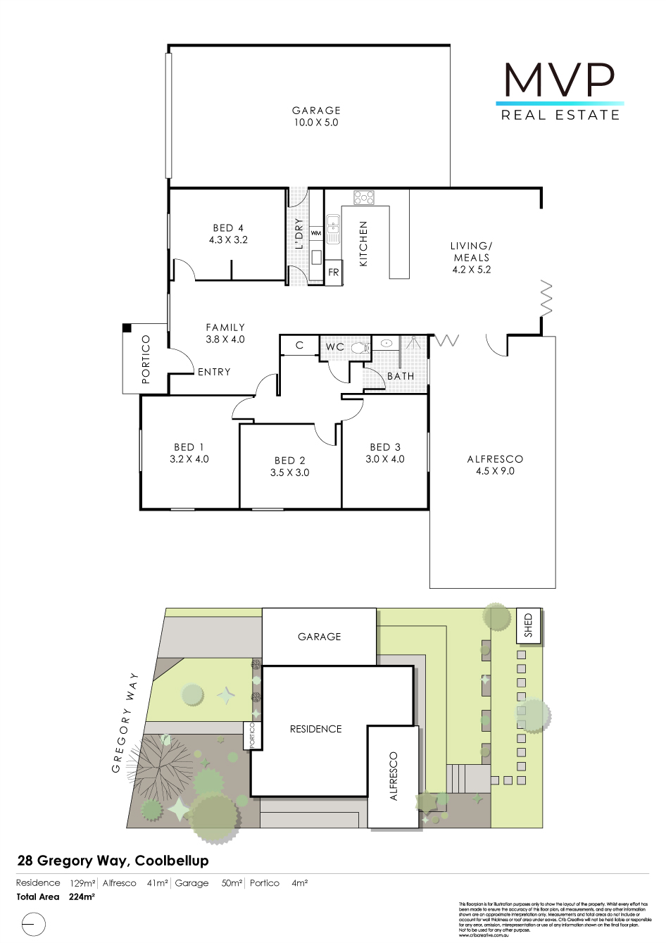 Floorplan of Homely house listing, 28 Gregory Way, Coolbellup WA 6163