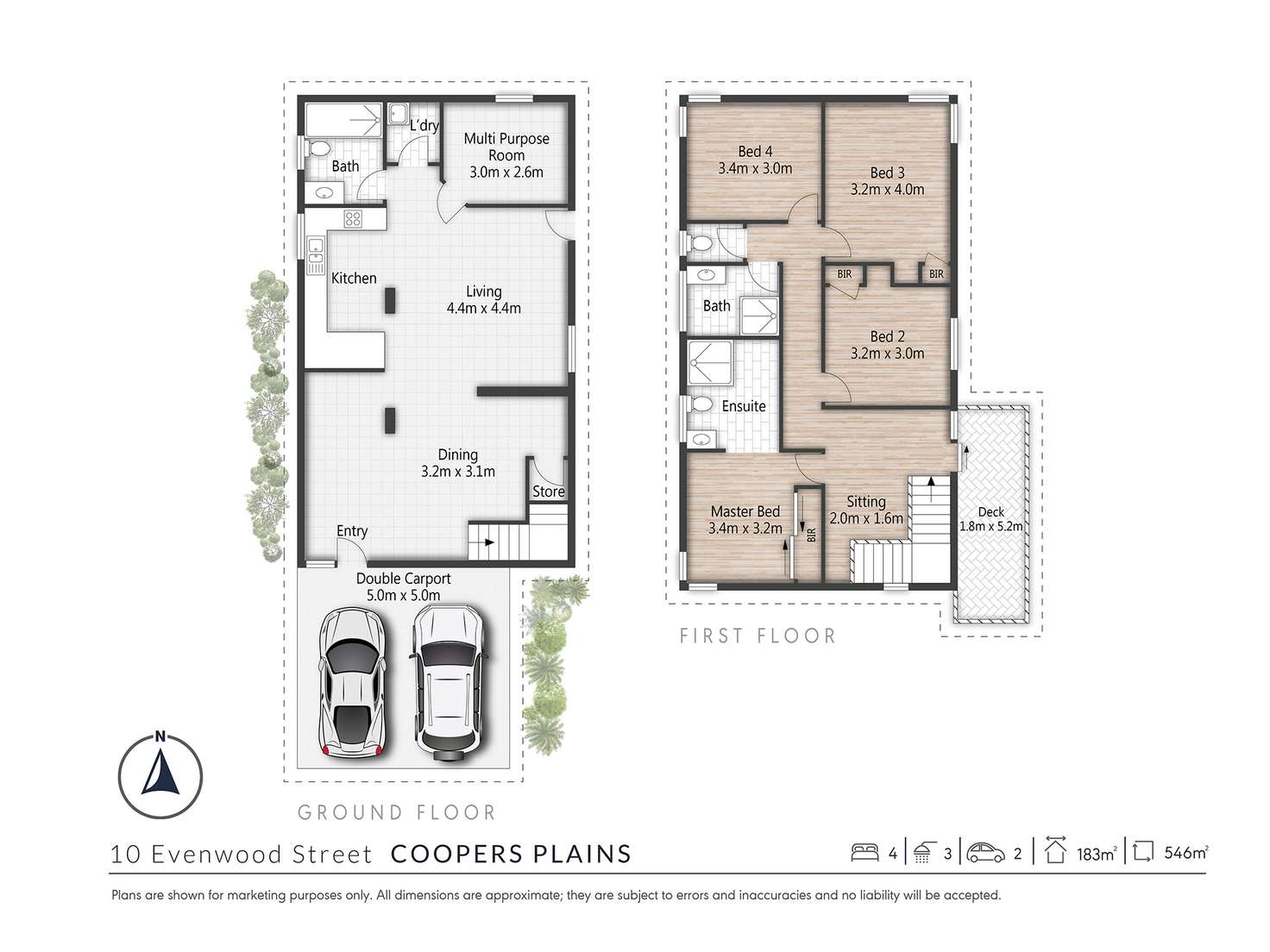 Floorplan of Homely house listing, 10 Evenwood St, Coopers Plains QLD 4108
