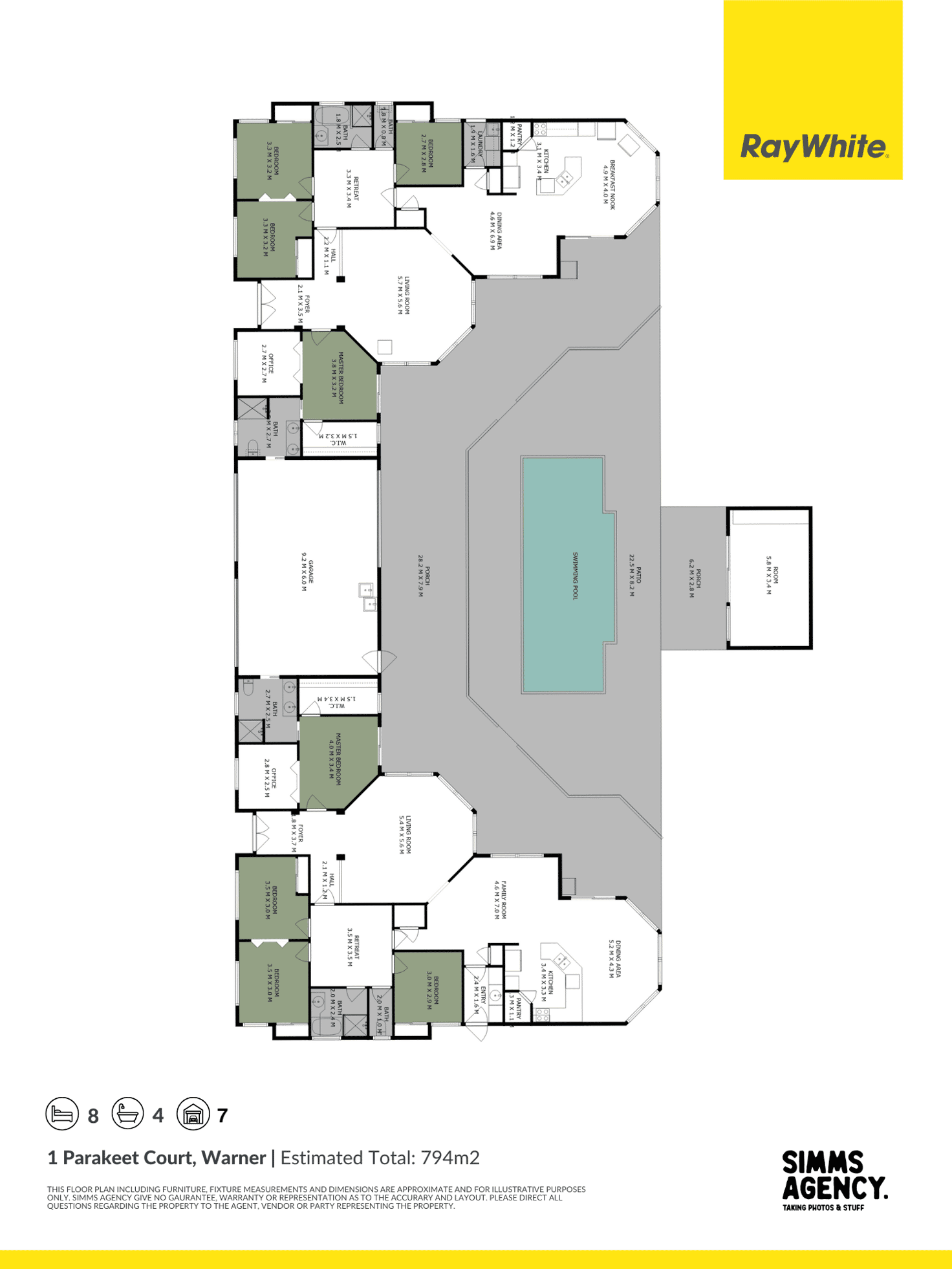 Floorplan of Homely house listing, 1 Parakeet Court, Warner QLD 4500