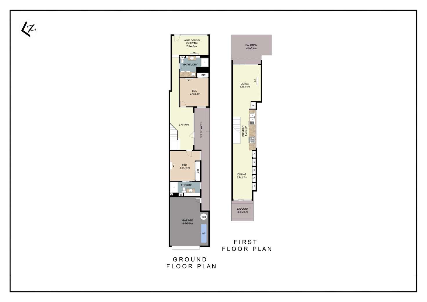 Floorplan of Homely house listing, 124 Williamstown Road, Kingsville VIC 3012