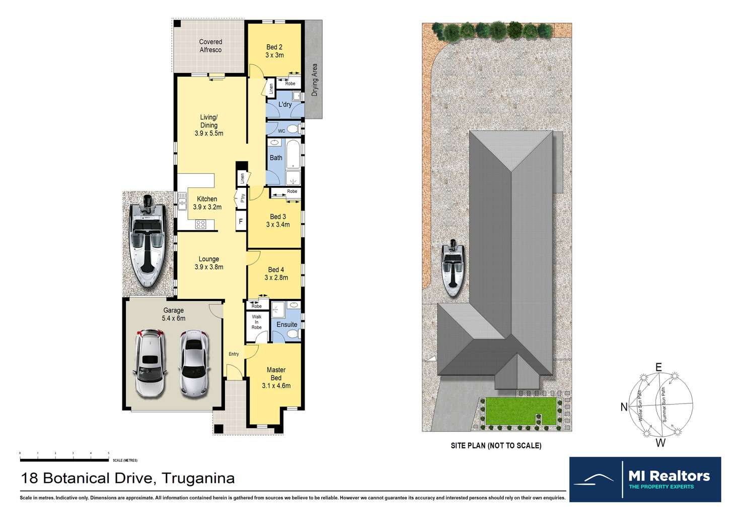 Floorplan of Homely house listing, 18 Botanical Drive, Truganina VIC 3029