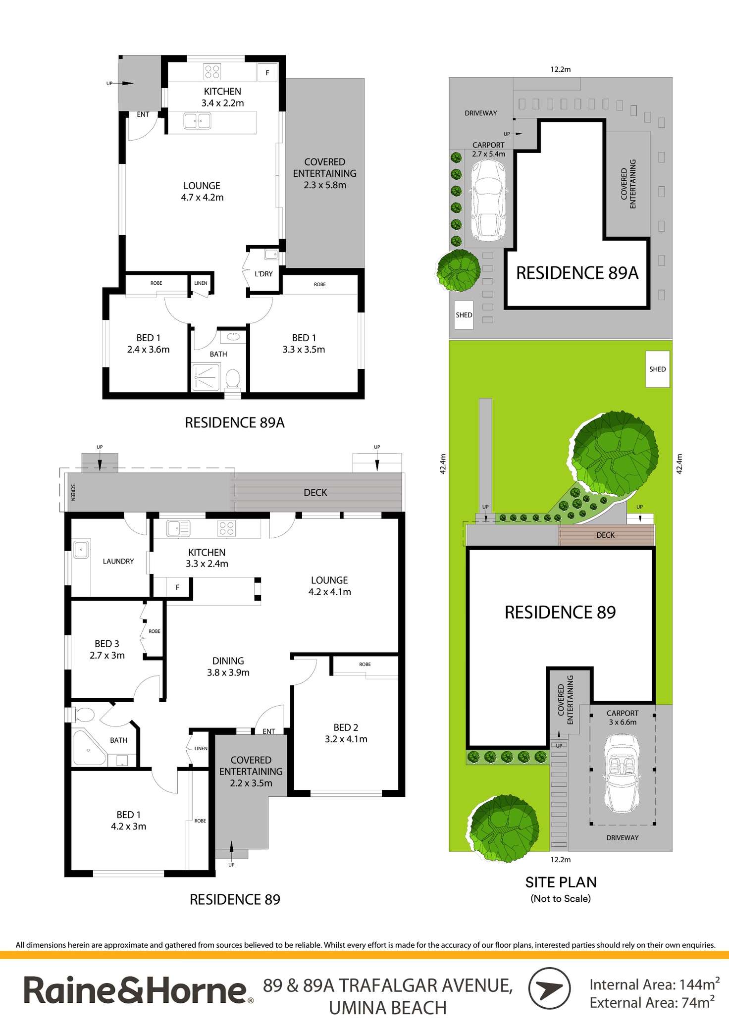 Floorplan of Homely house listing, 89 Trafalgar Avenue, Woy Woy NSW 2256