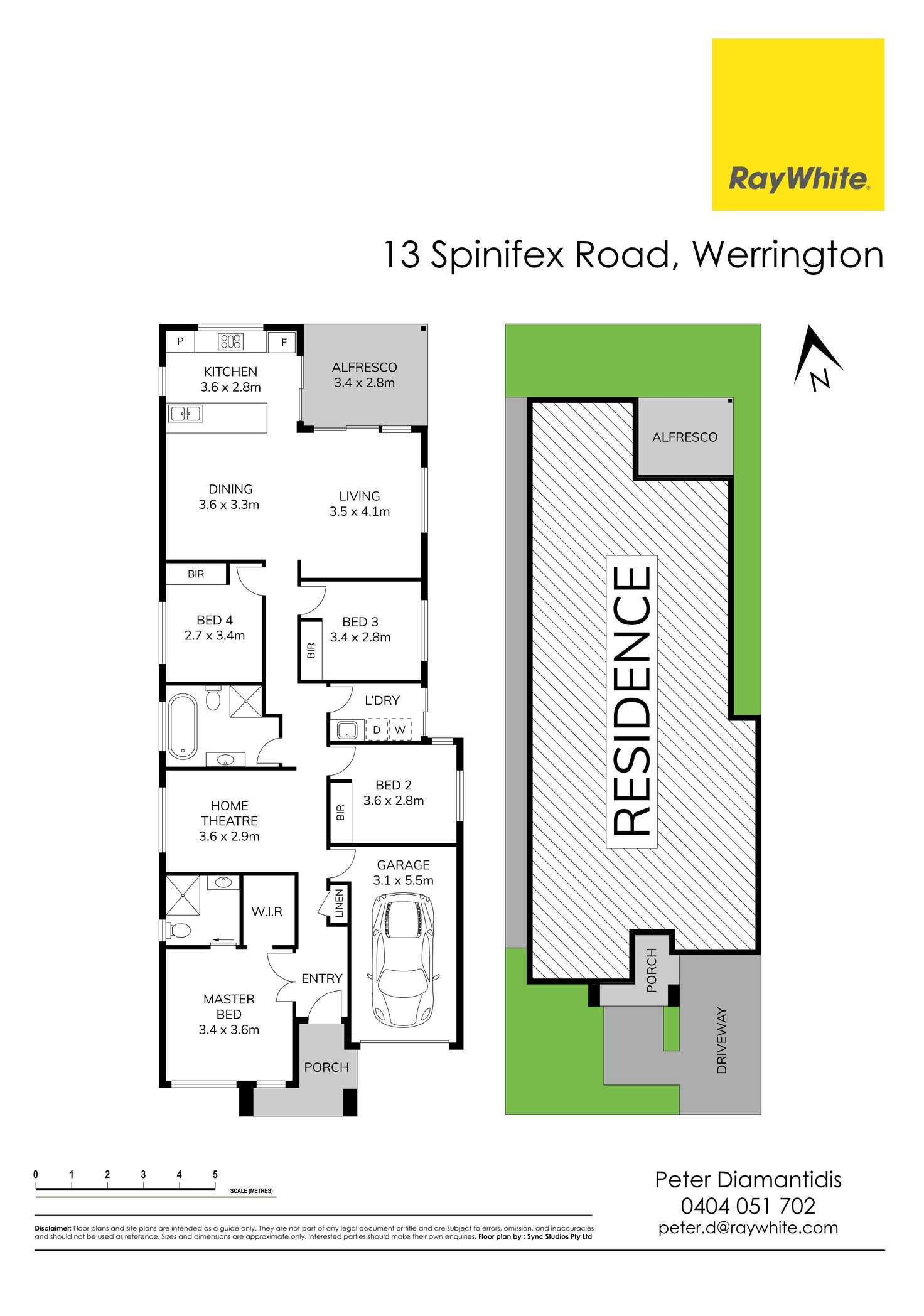 Floorplan of Homely house listing, 13 Spinifex Road, Werrington NSW 2747