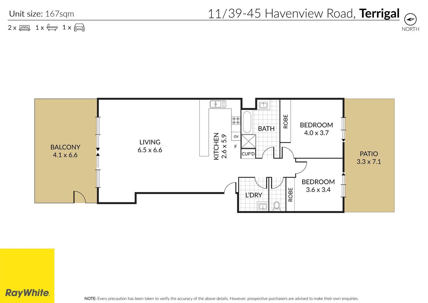 Floorplan of Homely unit listing, 11/39-45 Havenview Road, Terrigal NSW 2260