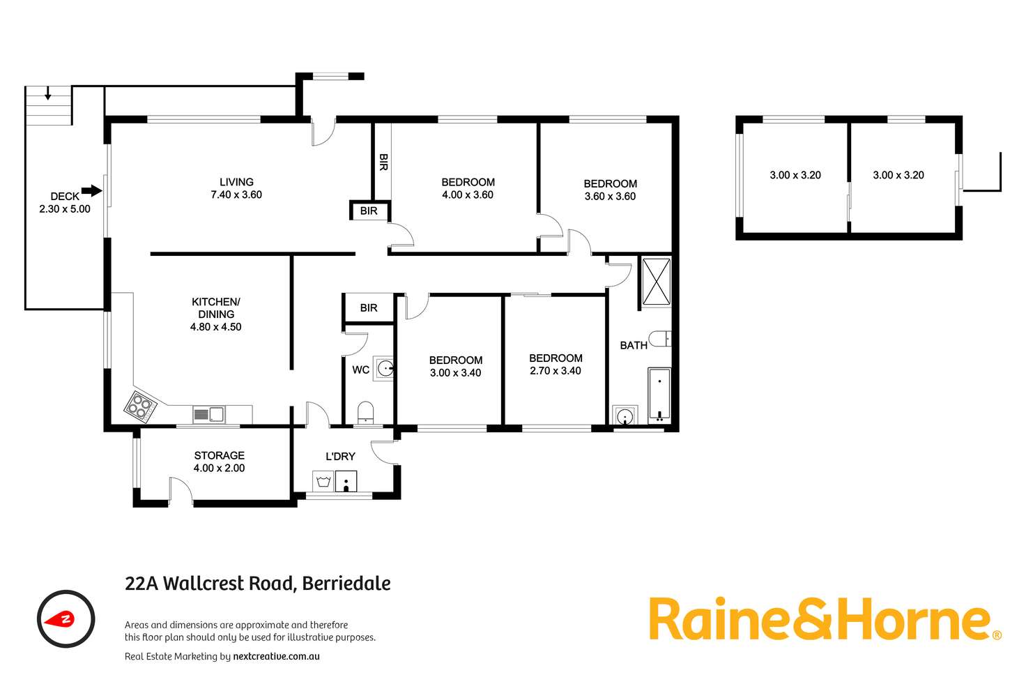 Floorplan of Homely house listing, 22a Wallcrest Road, Berriedale TAS 7011