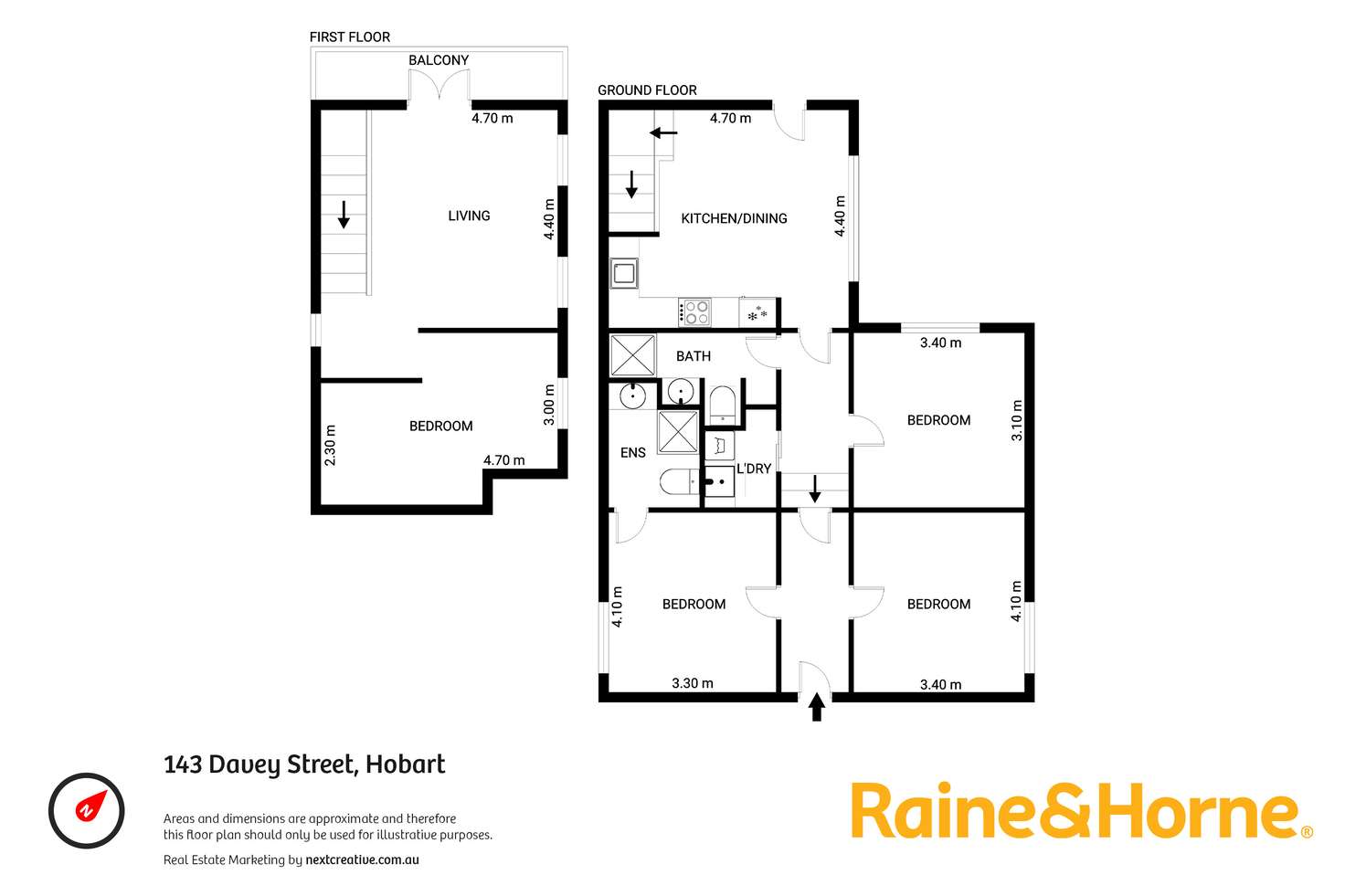 Floorplan of Homely house listing, 143 Davey Street, Hobart TAS 7000