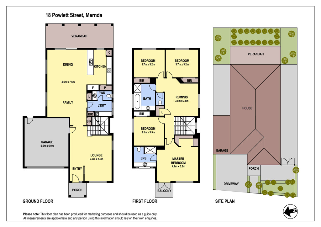 Floorplan of Homely house listing, 18 Powlett Street, Mernda VIC 3754