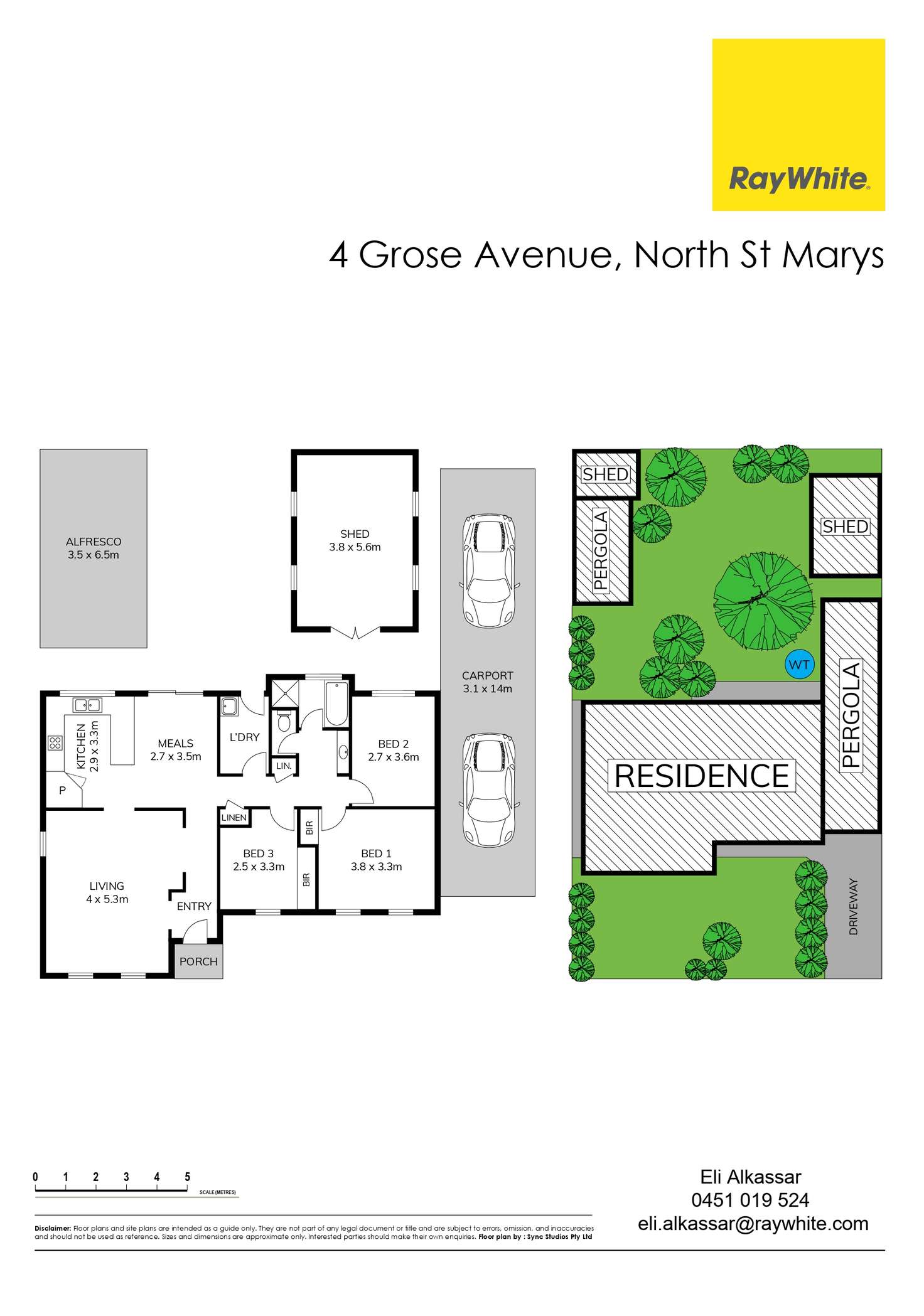 Floorplan of Homely house listing, 4 Grose Avenue, North St Marys NSW 2760