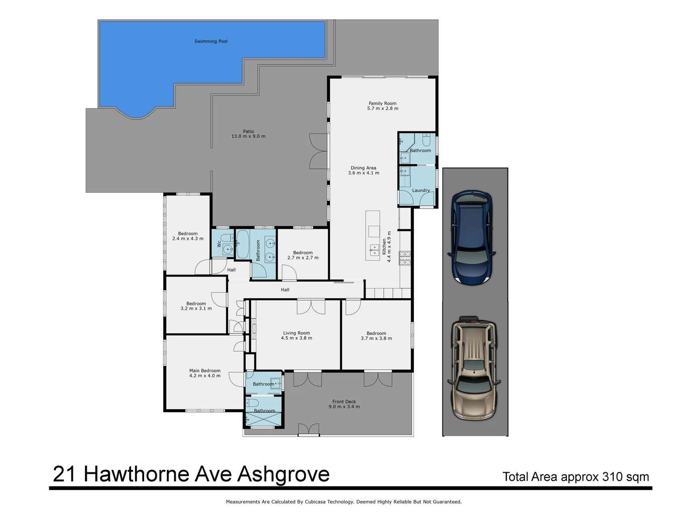 Floorplan of Homely house listing, 21a Hawthorne Avenue, Ashgrove QLD 4060