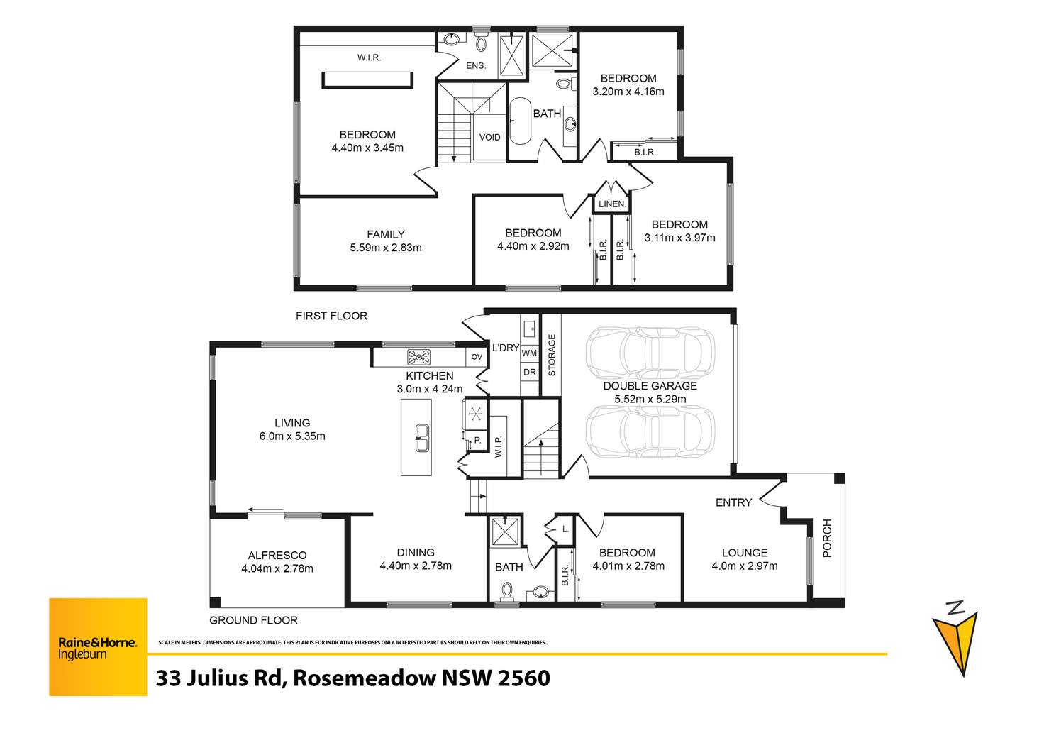 Floorplan of Homely house listing, 33 Julius Road, Rosemeadow NSW 2560