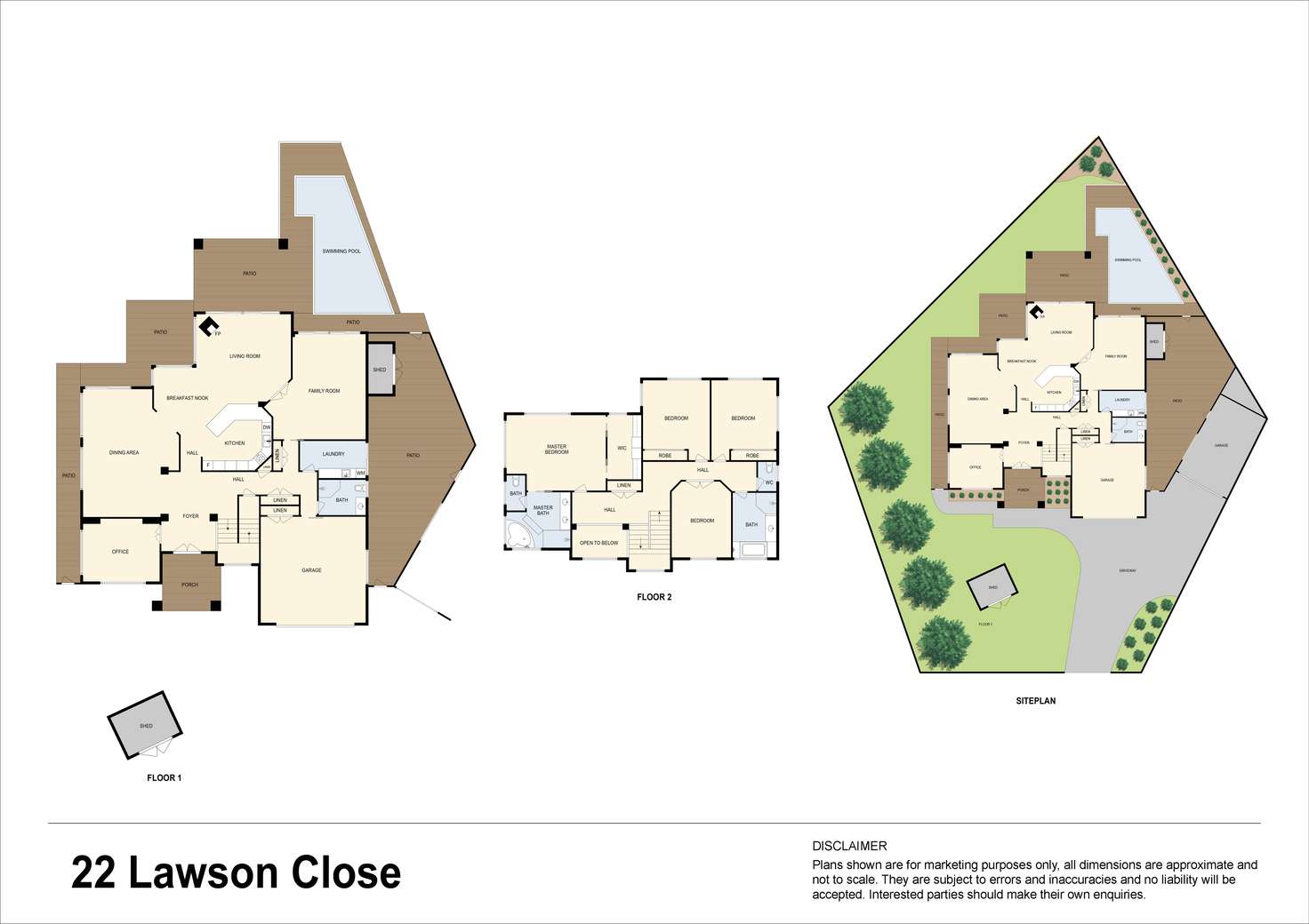 Floorplan of Homely house listing, 22 Lawson Close, Petrie QLD 4502