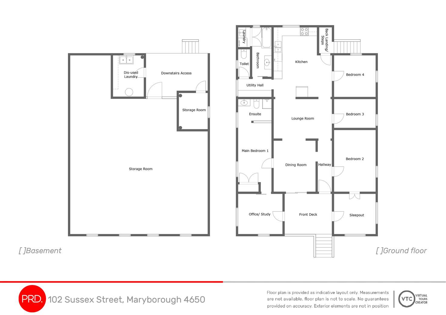 Floorplan of Homely house listing, 102 Sussex Street, Maryborough QLD 4650