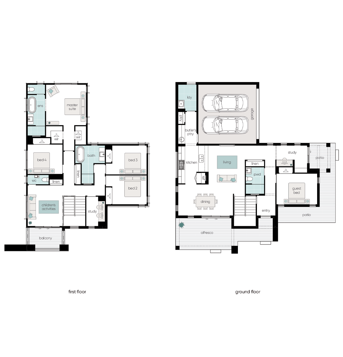 Floorplan of Homely house listing, 8 Davidson Way, Box Hill NSW 2765