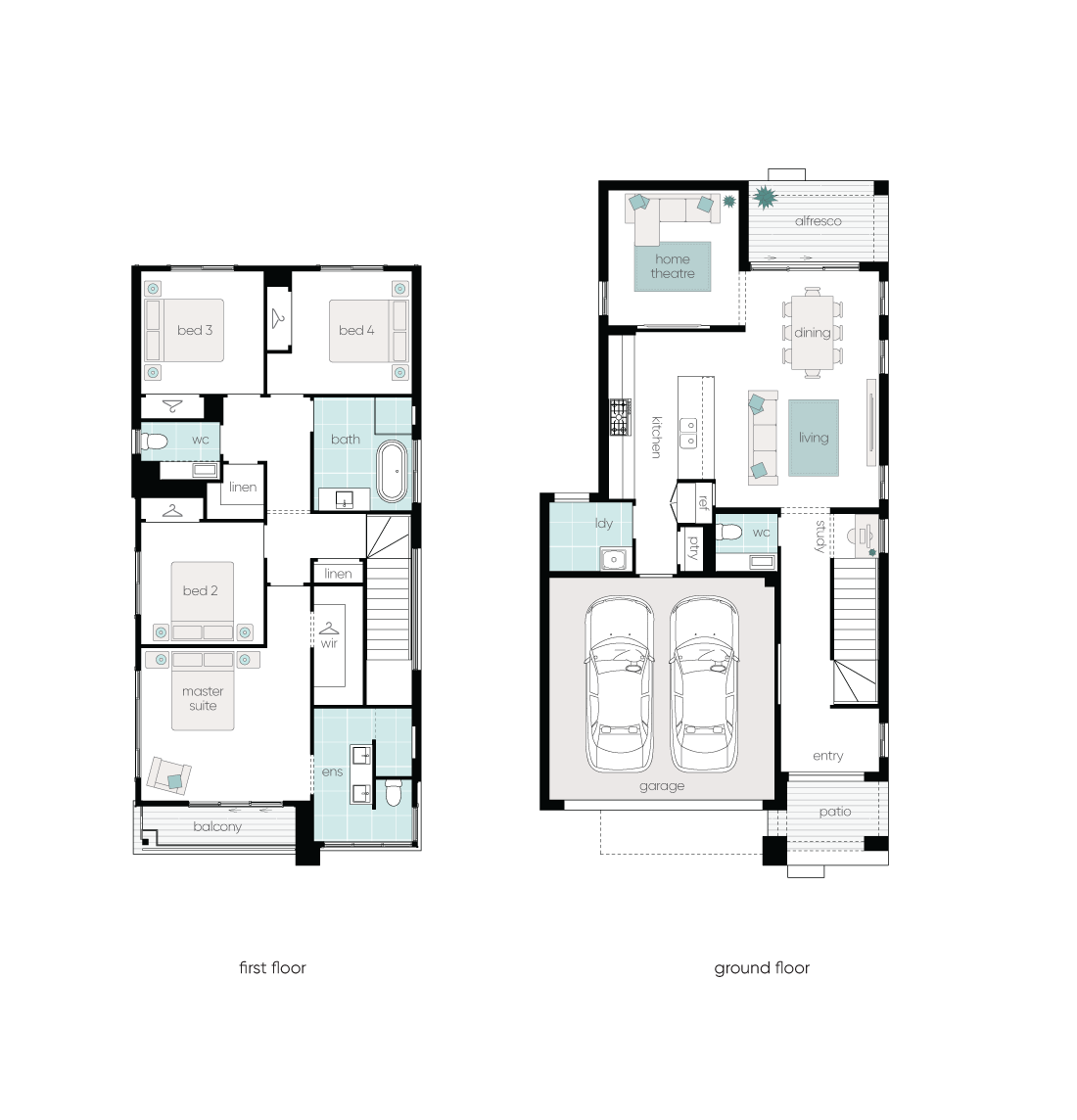 Floorplan of Homely house listing, 19 Storyteller Parkway, Box Hill NSW 2765