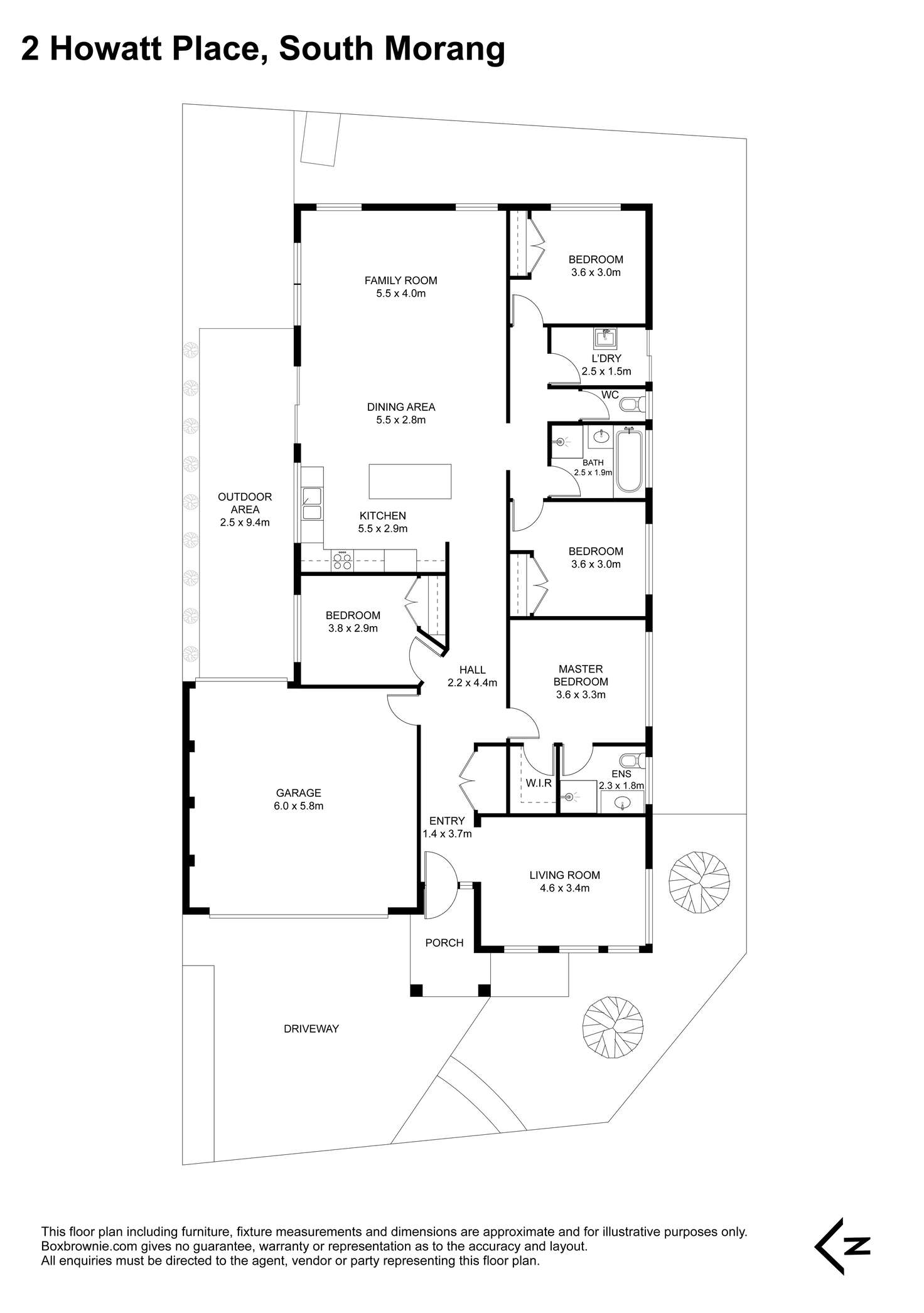 Floorplan of Homely house listing, 2 Howatt Place, South Morang VIC 3752