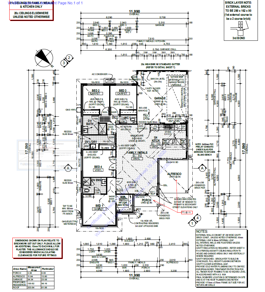 Floorplan of Homely house listing, 14 Windstorm Road, Harrisdale WA 6112