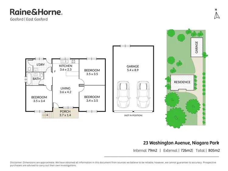 Floorplan of Homely house listing, 23 Washington Avenue, Niagara Park NSW 2250