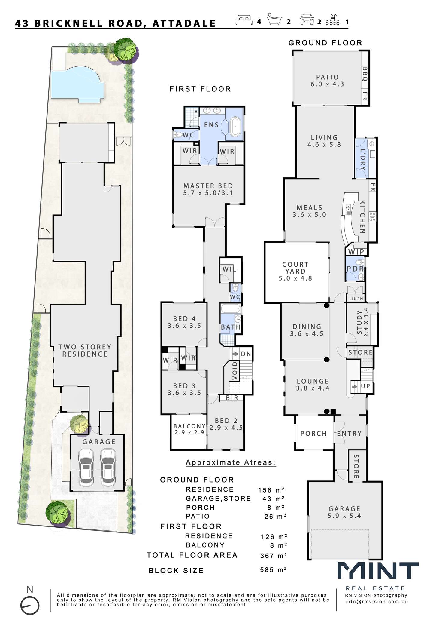 Floorplan of Homely house listing, 43 Bricknell Road, Attadale WA 6156