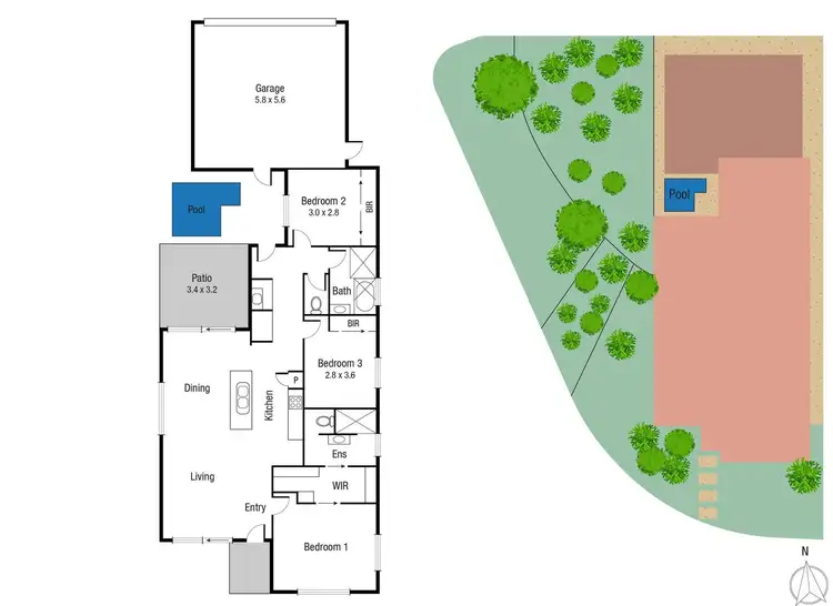 Floorplan of Homely house listing, 42 Riveredge Boulevard, Oonoonba QLD 4811