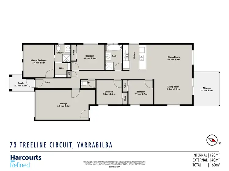 Floorplan of Homely house listing, 73 Treeline Circuit, Yarrabilba QLD 4207