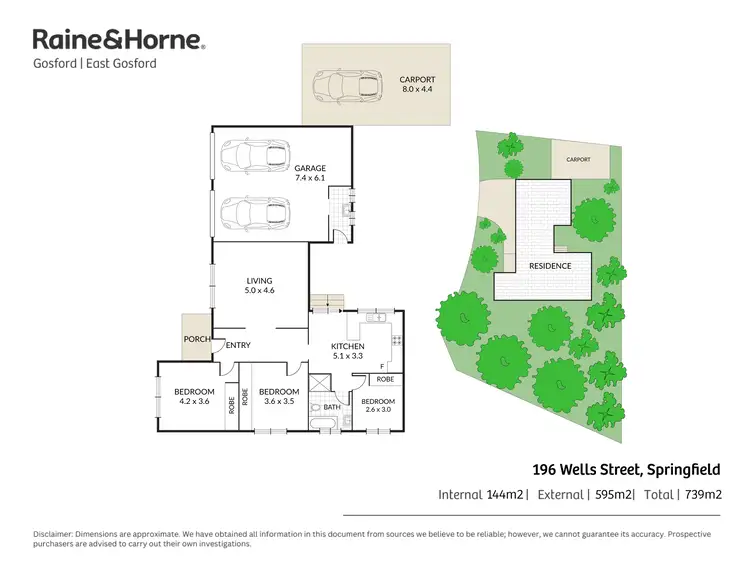 Floorplan of Homely house listing, 196 Wells Street, Springfield NSW 2250