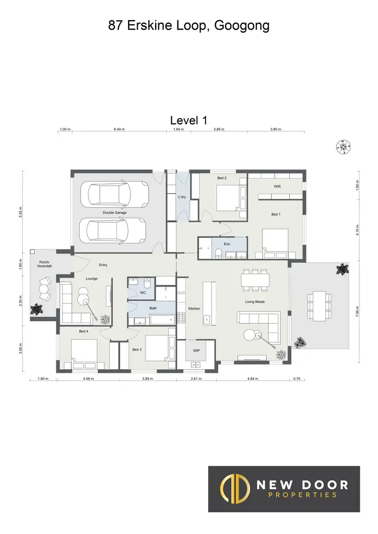 Floorplan of Homely house listing, 87 Erskine Loop, Googong NSW 2620