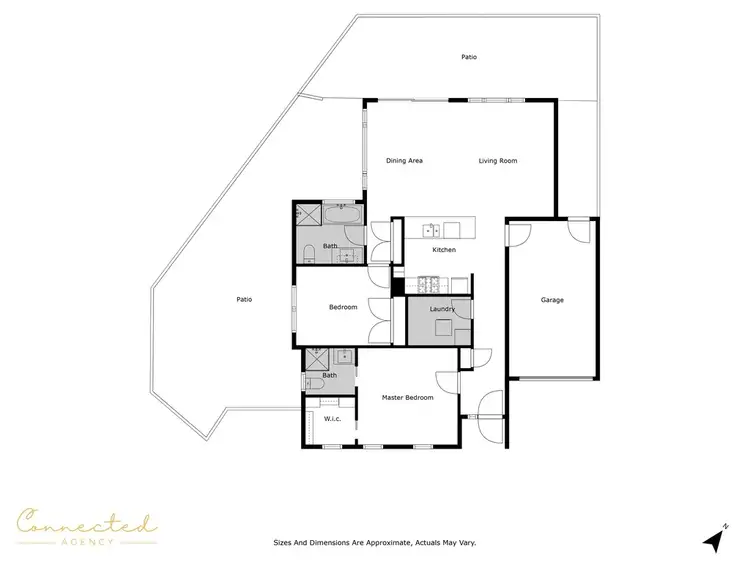 Floorplan of Homely house listing, 33 Jimmy Clements Crescent, Bonner ACT 2914