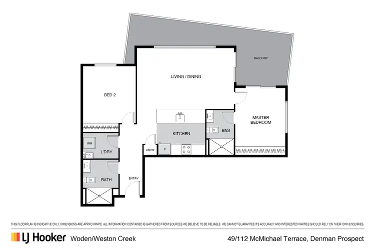 Floorplan of Homely apartment listing, 49/112 Mcmichael Terrace, Denman Prospect ACT 2611