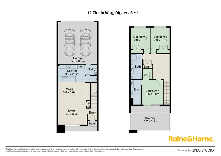 Floorplan of Homely house listing, 12 Zinnia Way, Diggers Rest VIC 3427