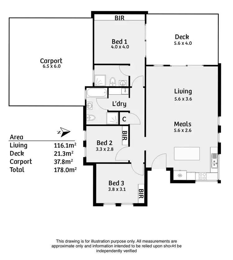 Floorplan of Homely house listing, 18A Wirrinilla Drive, Macclesfield SA 5153
