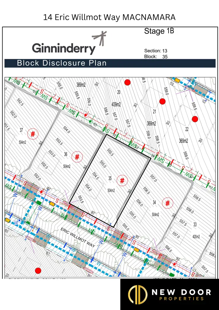 Floorplan of Homely land listing, 14 Eric Willmot Way, Macnamara ACT 2615