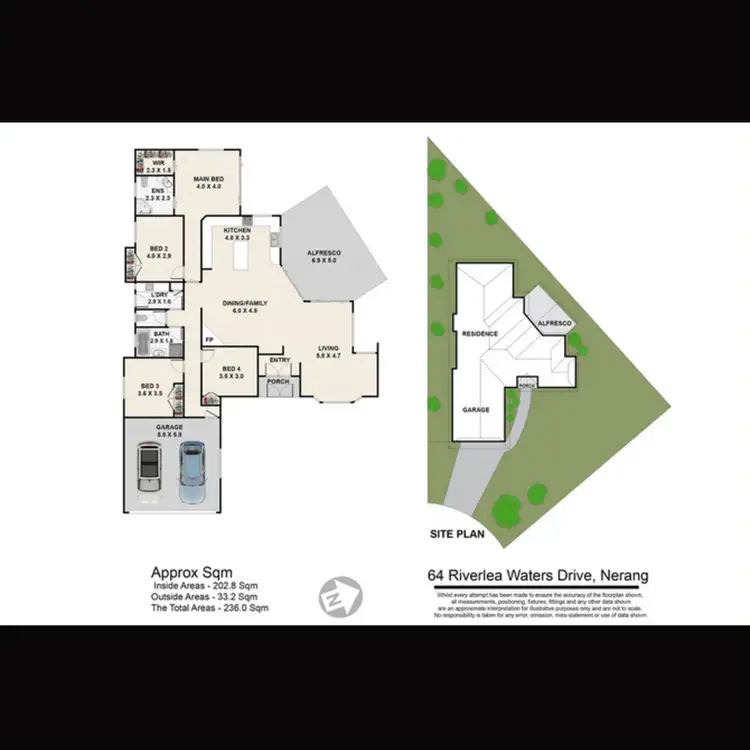 Floorplan of Homely house listing, 64 Riverlea Waters Drive, Nerang QLD 4211