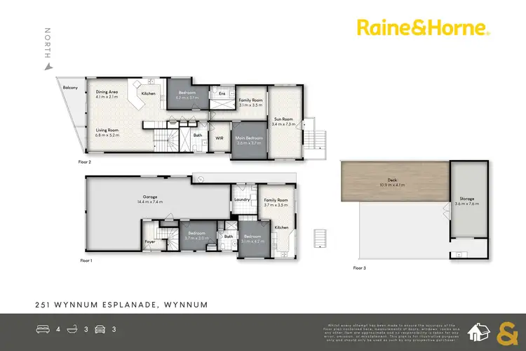 Floorplan of Homely house listing, 251 Wynnum Esplanade, Wynnum QLD 4178