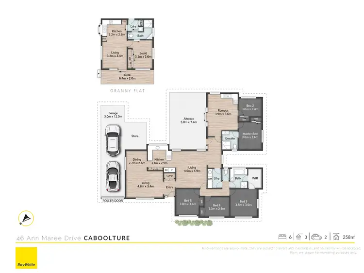 Floorplan of Homely house listing, 46 Ann Maree Drive, Caboolture QLD 4510