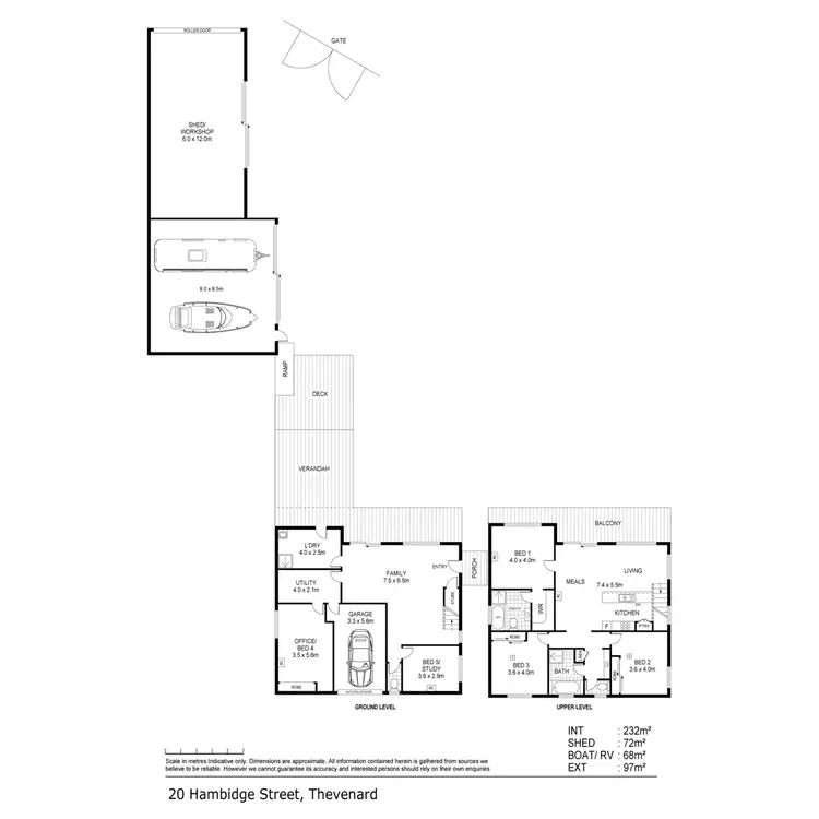 Floorplan of Homely house listing, 20 Hambidge Street, Thevenard SA 5690